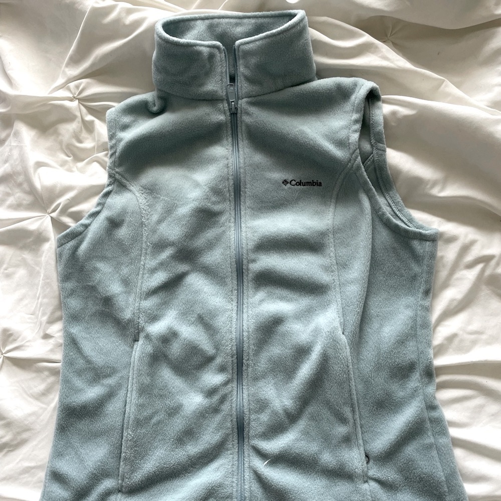 Blue Columbia Vest Jacket